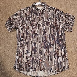 Camouflage Button-Up